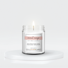 Load image into Gallery viewer, Wick-it Paradise Coconut Mango 8oz Candle
