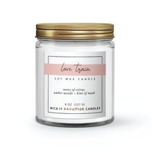 Load image into Gallery viewer, Wick-it Paradise Love Train 8 oz Candle

